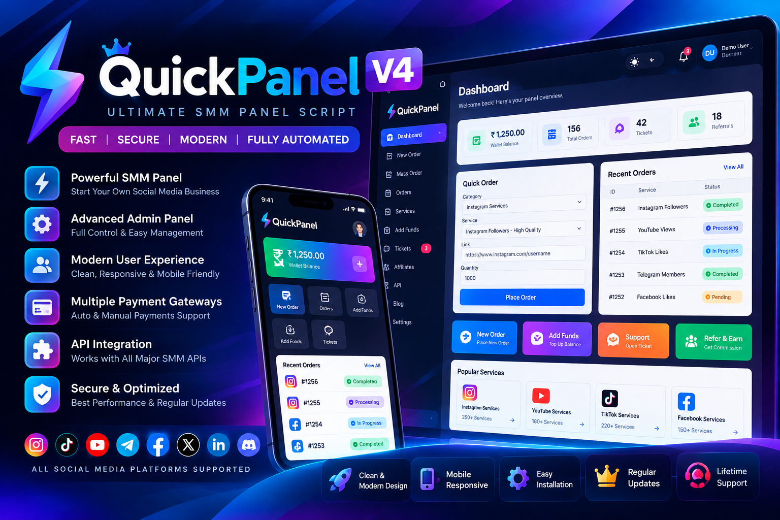 QuickPanel V4 Script thumbnail